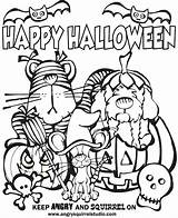Coloring Pages Trick Treat Crime Scene Halloween Safety Getcolorings Bag Getdrawings sketch template