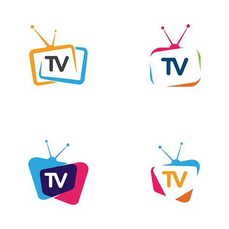 modern tv logos