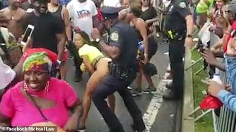 West Indian Day Parade Reveler Grinds Up Against Nypd Cop Express Digest