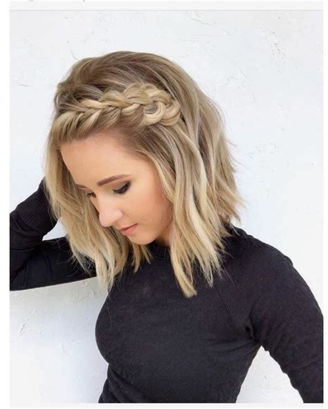 braided hairstyles for short hair