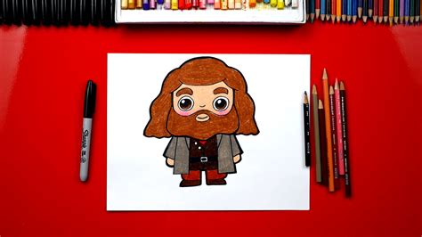 draw hagrid  harry potter art  kids hub