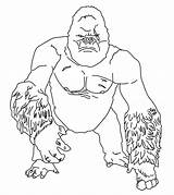 Gorilla Coloring Pages Printable Cute Kids Little Momjunction Mom Animals Online Tarzan Animal sketch template