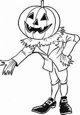 Pages Halloween Coloring sketch template