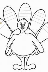 Turkey Feathers Blank sketch template