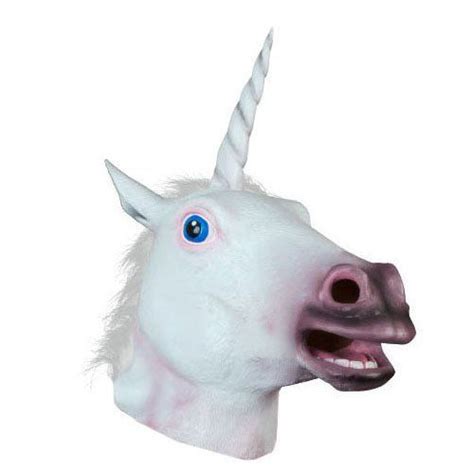 pin  magical unicorn head mask