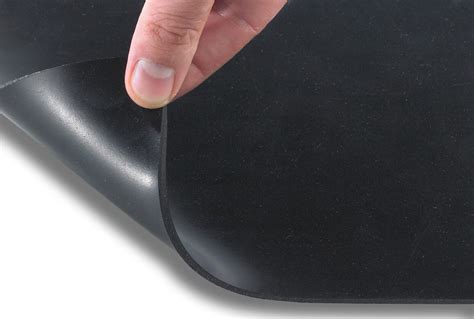mm gummimatte antirutschmatte gummiplatte glatt schwarz meterware  breit ebay