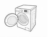 Washing Machine Samsung Filter Drawing Sketch Debris Front Clean Loading Cleaning Catcher Laundry Getdrawings Paintingvalley Open Using Bottom Gif sketch template