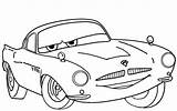 Coloring Cars Disney Finn Mcmissile Pages Pixar Car Printable Kids Cartoon Malvorlagen Book sketch template