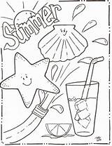 Summer Coloring Pages Choose Board Sheets sketch template