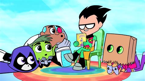 image robin reads the ugly duckling png teen titans go wiki fandom powered by wikia