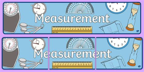 measurement display banner teacher  twinkl