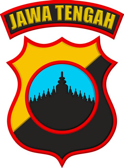 Logo Polisi Jawa Tengah Logo Polda Jateng Format Cdr Png Gudril Logo