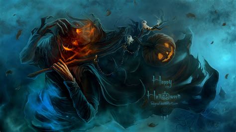 halloween scarecrow wallpaper scary
