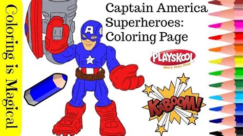 playskool heroes captain america  falcon captain america