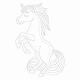 Einhorn Pferde Wunderbare sketch template