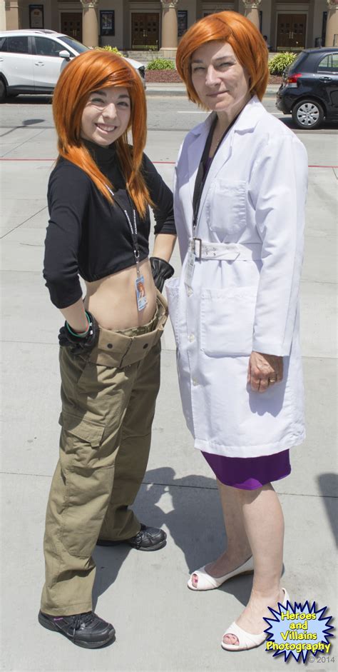 Kim Possible And Mother Dr Ann Possible Cosplay At