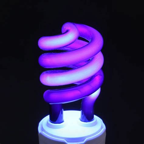 uv light bulb uv ultraviolet fluorescent cfl light bulb violet