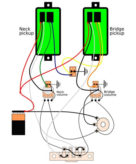 needed wiring schematic  fishman kse set sevenstringorg