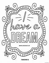 Luther King Dream Mlk Makeitgrateful Meaning sketch template
