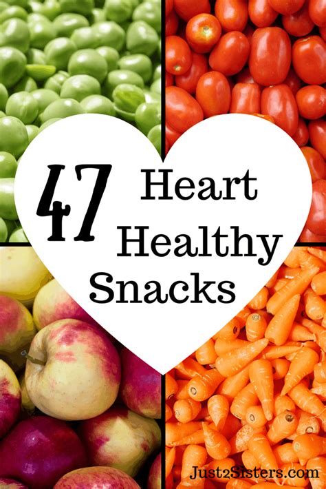 47 heart healthy snack ideas
