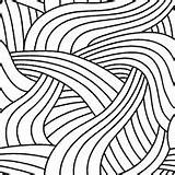 Patterns Wavy Coloring Pages Doodle Pattern Surfnetkids Next sketch template