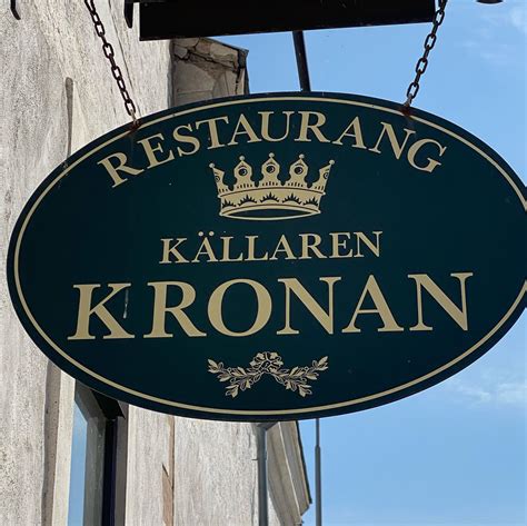 restaurang källaren kronan home kalmar sweden menu