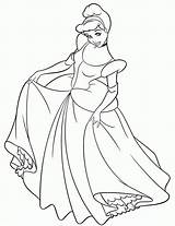 Cinderella Everfreecoloring sketch template