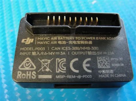 dji mavic air ux drone genuine battery  power bank adaptor model pd  picclick