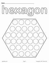 Hexagon Dot Coloring Printable Do Shapes Shape Preschool Kids Printables Pages Preschoolers Getcolorings Color Pag Toddlers Recognition Kindergarteners Skills Practice sketch template