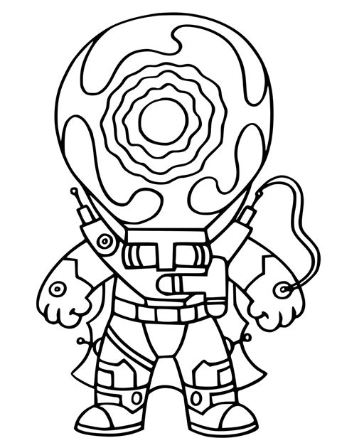 cyclo skin fortnite coloring pages coloring cool