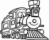 Train Coloring Pages Cartoon Cute Drawing Outline Toy Color Freight Printable Kids Print Railroad Trains Getcolorings Sheets Sheet Wecoloringpage Book sketch template