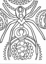 Coloring Spider Anansi Pages Wiccan Drawing Color Popular Getdrawings sketch template