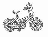 Biciclette Disegno Acolore sketch template