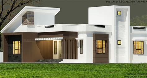 sq ft single floor  bhk contemporary home design
