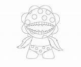Piranha Petey Coloring Pages Colouring Character Template Another Funny sketch template