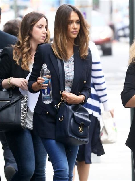 jessica alba jessica alba photos jessica alba out and about in nyc zimbio