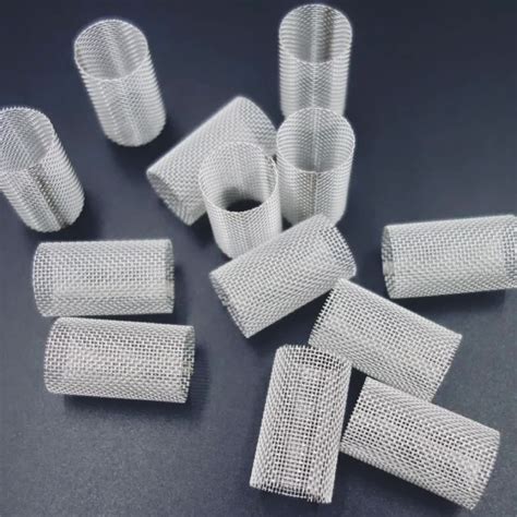 ss stainless steel woven filter mesh perforated metal mesh filter tubes stainless steel