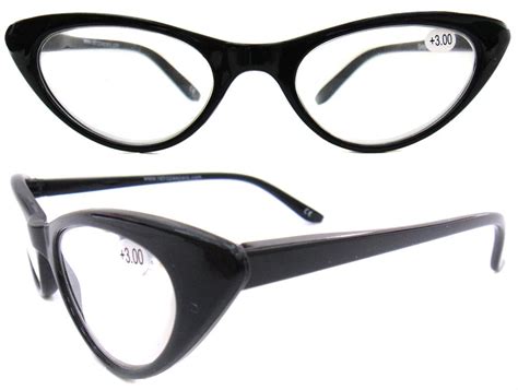 Gidget Flirty 50s 60s Retro Cat Eye Reading Glasses