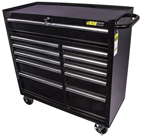 Jegs 81463 11 Drawer Steel Rolling Tool Boxes Cabinet 41 X 18 X 42