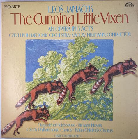 The Cunning Little Vixen 2 Lp Box Set 2pal 2012 Stereo