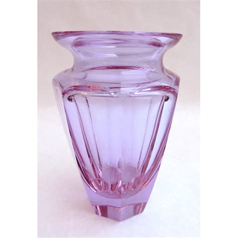 Moser Crystal Alexandrite Vase