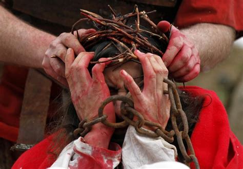 jesus christ s crucifixion re enacted in czech passion play [photos]