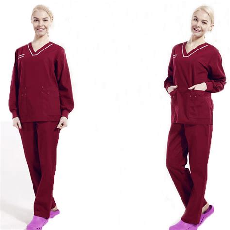 Fashion Design 100 Cotton Male Nurse Uniform In Hospital
