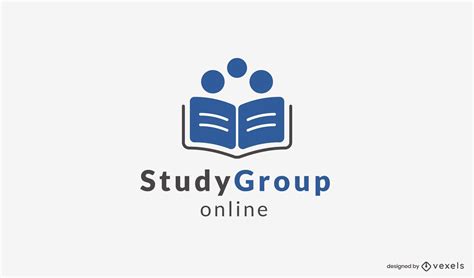 study group logo design vector