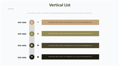 vertical list diagram