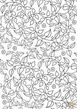 Coloring Floral Pattern Pages Printable Mandala Categories sketch template