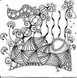 Zentangle Muster Funbee Beabeadesign Zeichnen Tangles Cannon sketch template