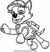 Patrol Paw Rocky Coloring Pages Printable Color Getcolorings Cartonionline Print Getdrawings sketch template