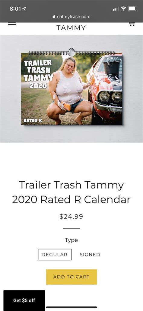 Trailer Trash Tammy Rated R Calendar Pictures Picturemeta