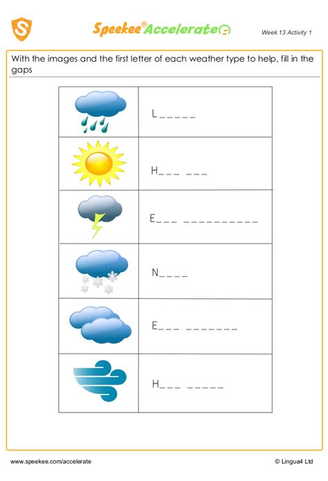weather symbols worksheet   goodimgco